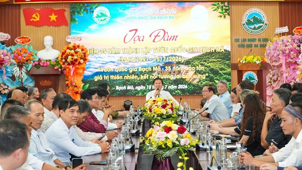 Vườn quốc gia Bạch Mã - 35 năm  bảo tồn giá trị thiên nhiên, kết nối tương lai bền vững