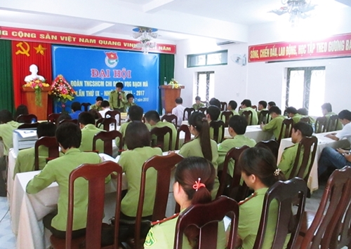 Đại hội Đoàn TNCSHCM Vườn quốc gia Bạch Mã lần thứ IX, Nhiệm kỳ 2015 - 2017