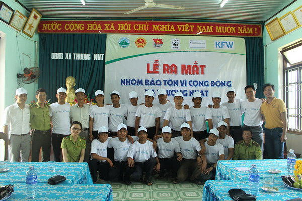 Vườn quốc gia Bạch Mã tổ chức lễ ra mắt Nhóm bảo tồn vì cộng đồng xã Thượng Nhật