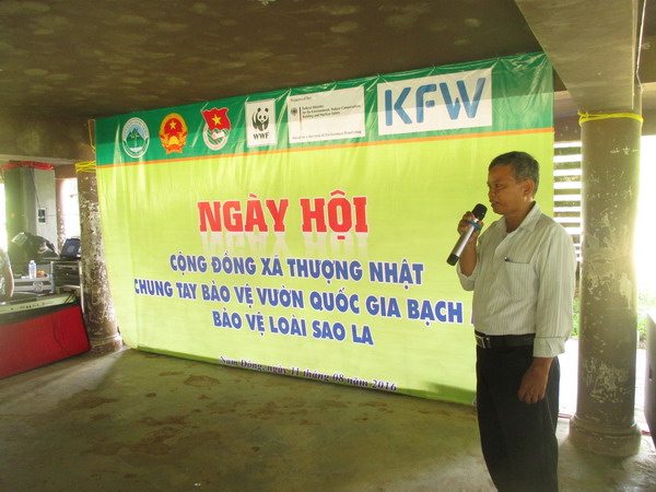 Ngày hội cộng đồng xã Thượng Nhật  chung tay bảo vệ Vườn quốc gia  Bạch Mã, bảo vệ loài Sao La