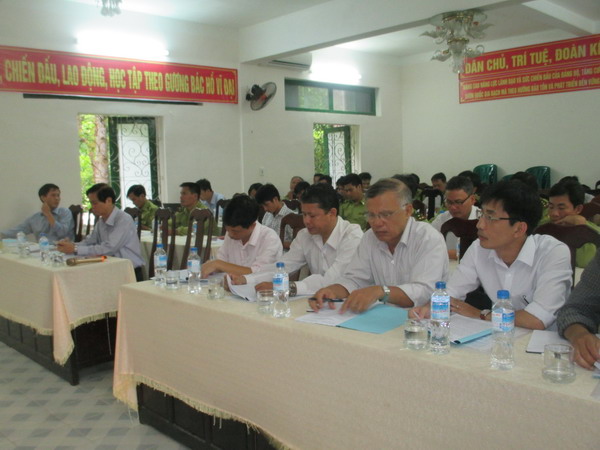 Đảng ủy Vườn quốc gia Bạch Mã tổ chức Hội nghị sơ kết thực hiện nhiệm vụ chính trị 06 tháng đầu năm  và xây dựng nhiệm vụ trọng tâm 06 tháng cuối năm 2016.
