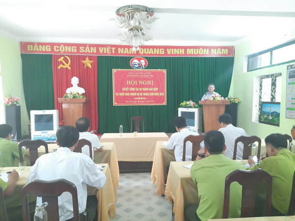 Vườn quốc gia Bạch Mã tổ chức Hội nghị sơ kết 6 tháng đầu năm và triển khai nhiệm vụ 6 tháng cuối năm 2020